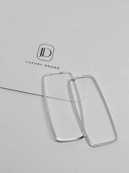 Argola Silver JD